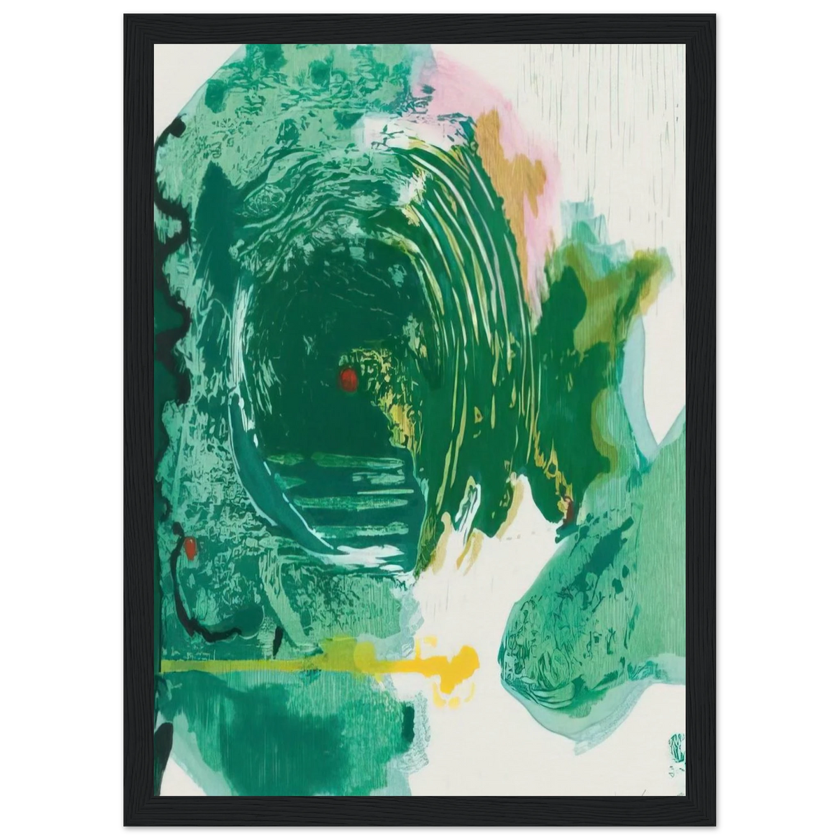 Radius - 1993 Framed Poster | Helen Frankenthaler Framed Prints Wall Art | Frankenthaler Helen