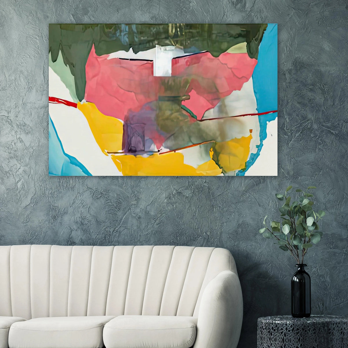 Off White Square, 1973- Poster | Helen Frankenthaler Poster | Frankenthaler Helen