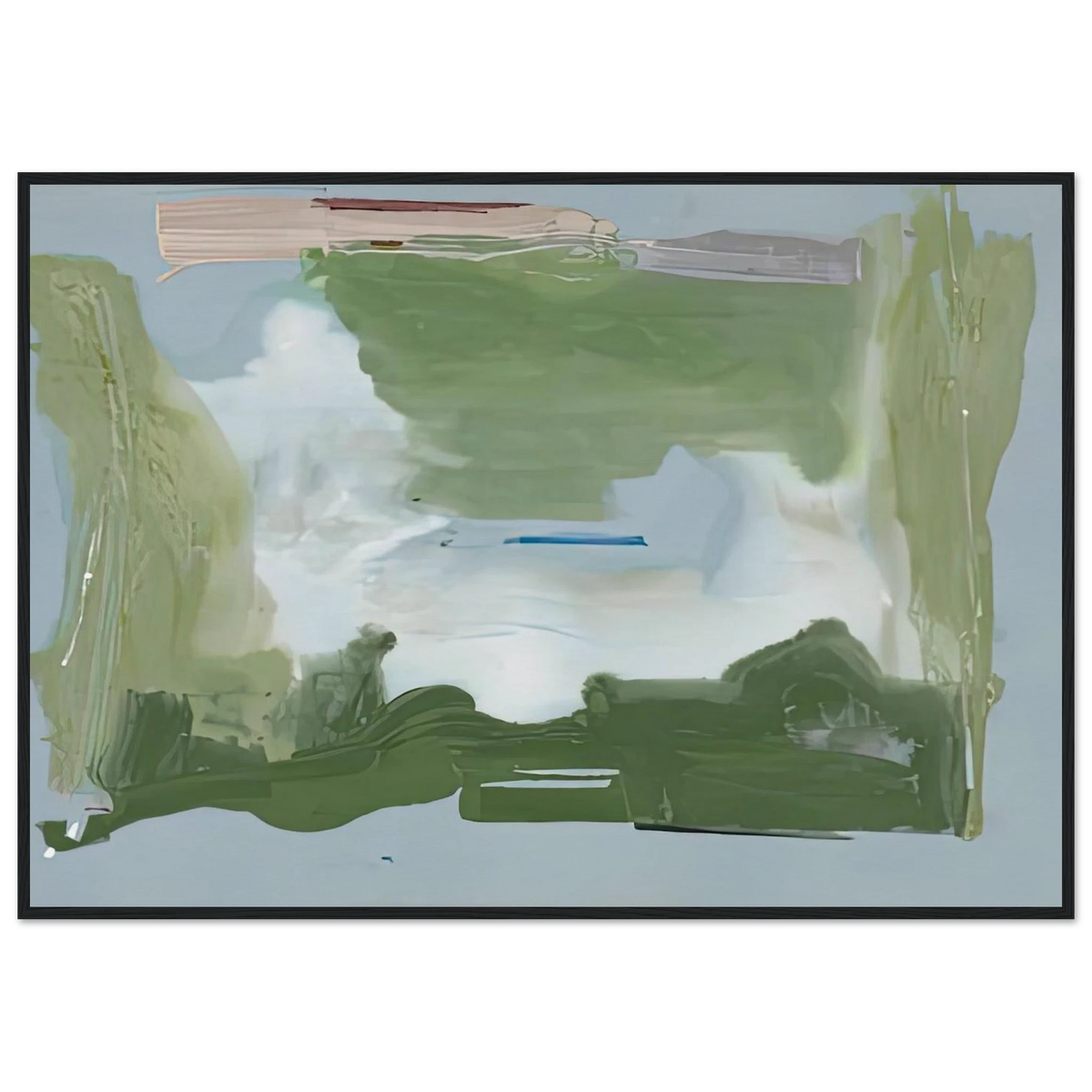 Lush Spring, 1975- Framed Poster | Helen Frankenthaler Framed Prints Wall Art | Frankenthaler Helen