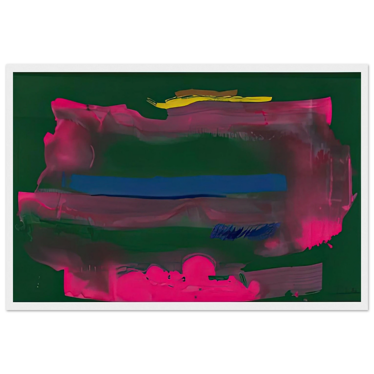 Reef, 1991- Framed Poster | Helen Frankenthaler Framed Prints Wall Art | Frankenthaler Helen