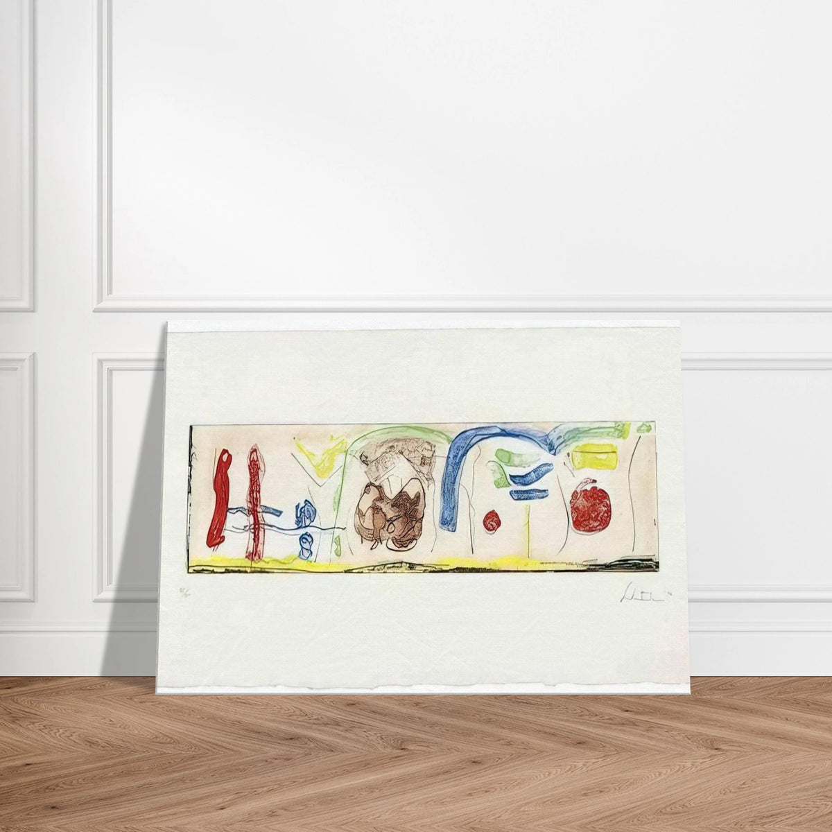 Bridges - 1996 Canvas | Helen Frankenthaler Canvas | Frankenthaler Helen