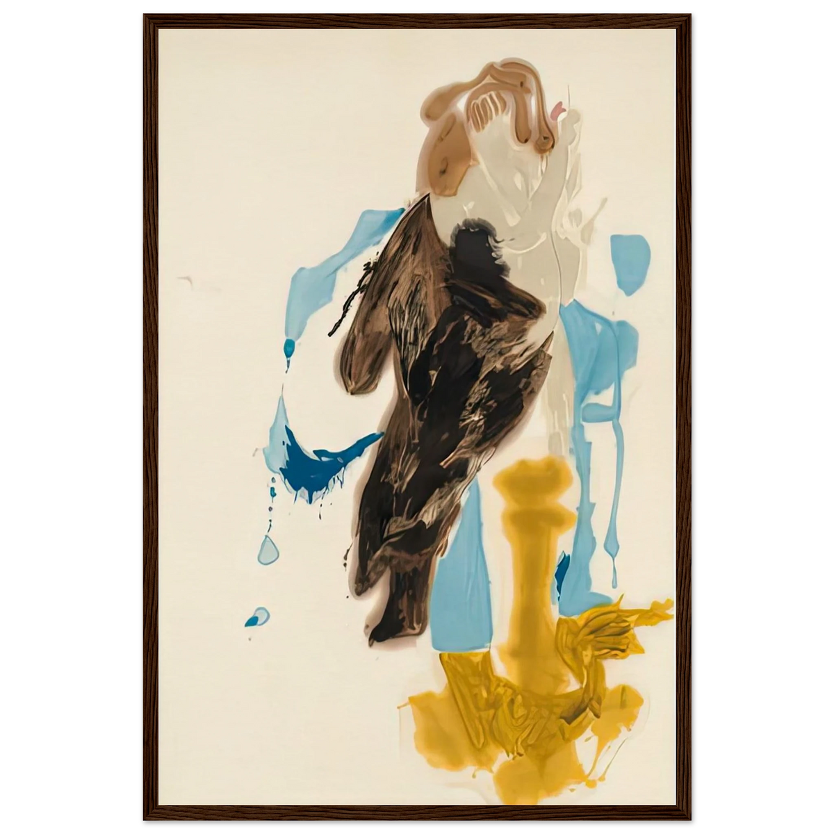 After Rubens, 1961- Framed Poster | Helen Frankenthaler Framed Prints Wall Art | Frankenthaler Helen