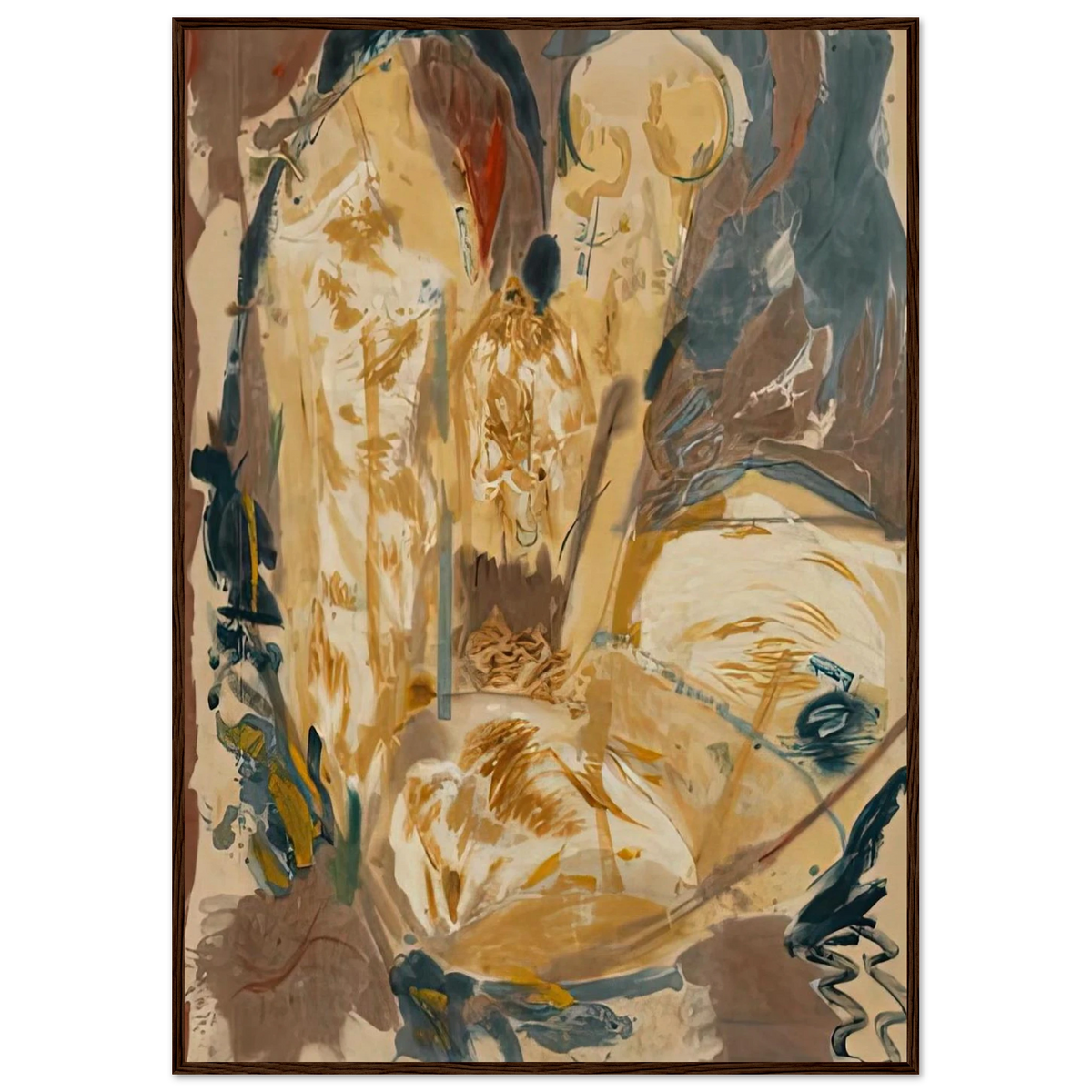 Giralda, 1956- Framed Poster | Helen Frankenthaler Framed Prints Wall Art | Frankenthaler Helen