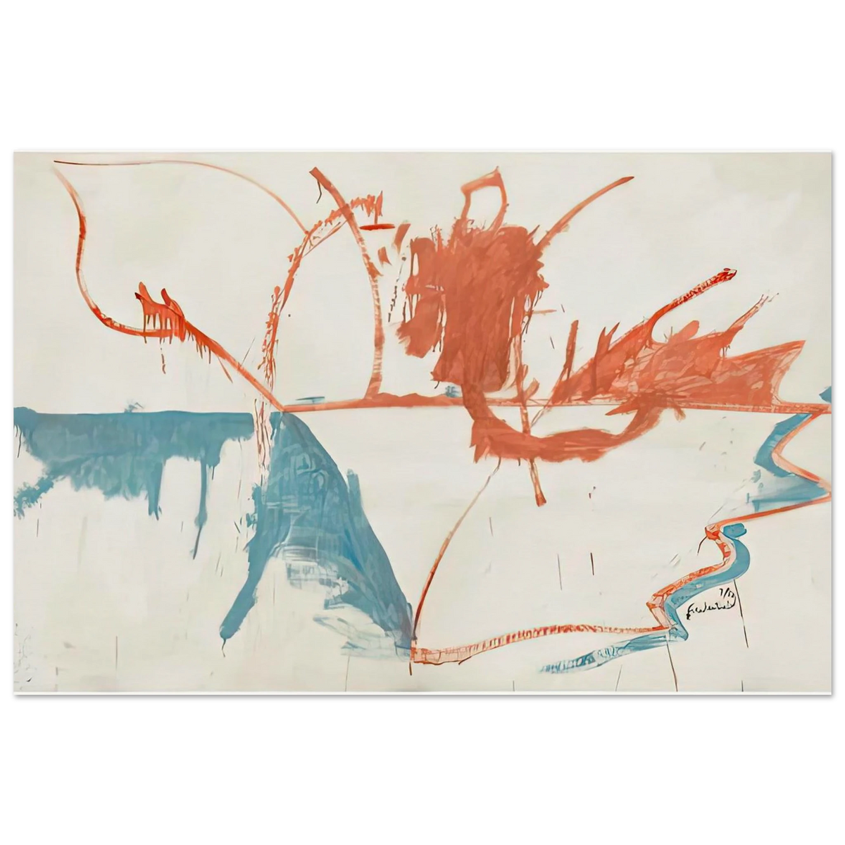 French Horizon, 1958- Poster | Helen Frankenthaler Poster | Frankenthaler Helen