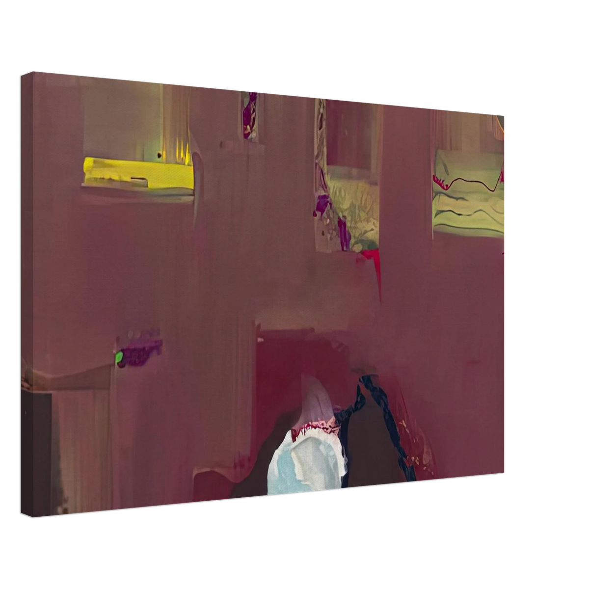 Yin Yang, 1990- Canvas | Helen Frankenthaler Canvas | Frankenthaler Helen