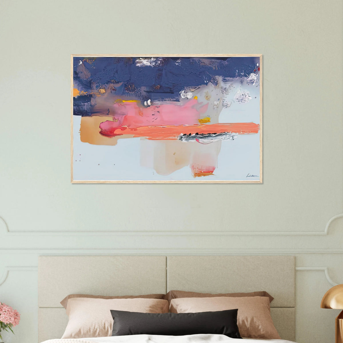 Western Roadmap, 1991- Framed Poster | Helen Frankenthaler Framed Prints Wall Art | Frankenthaler Helen