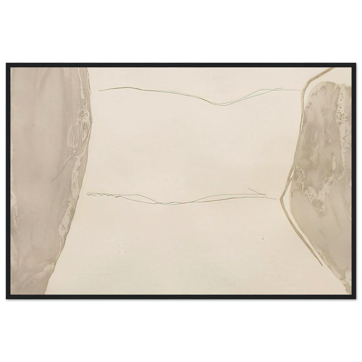 Ponti - 1973 Framed Poster | Helen Frankenthaler Framed Prints Wall Art | Frankenthaler Helen