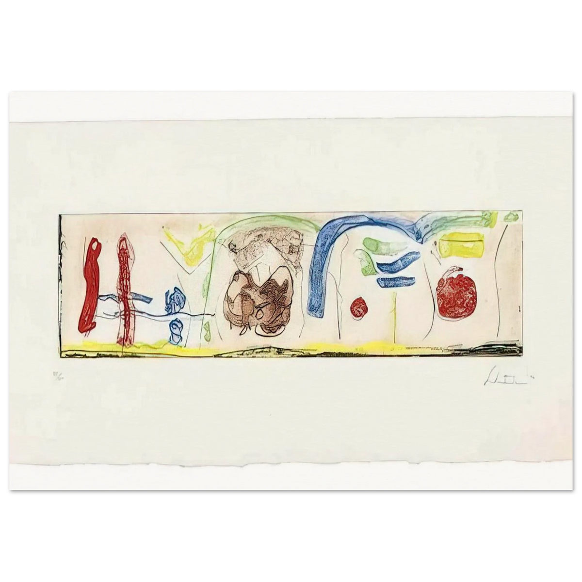 Bridges - 1996 Poster | Helen Frankenthaler Poster | Frankenthaler Helen