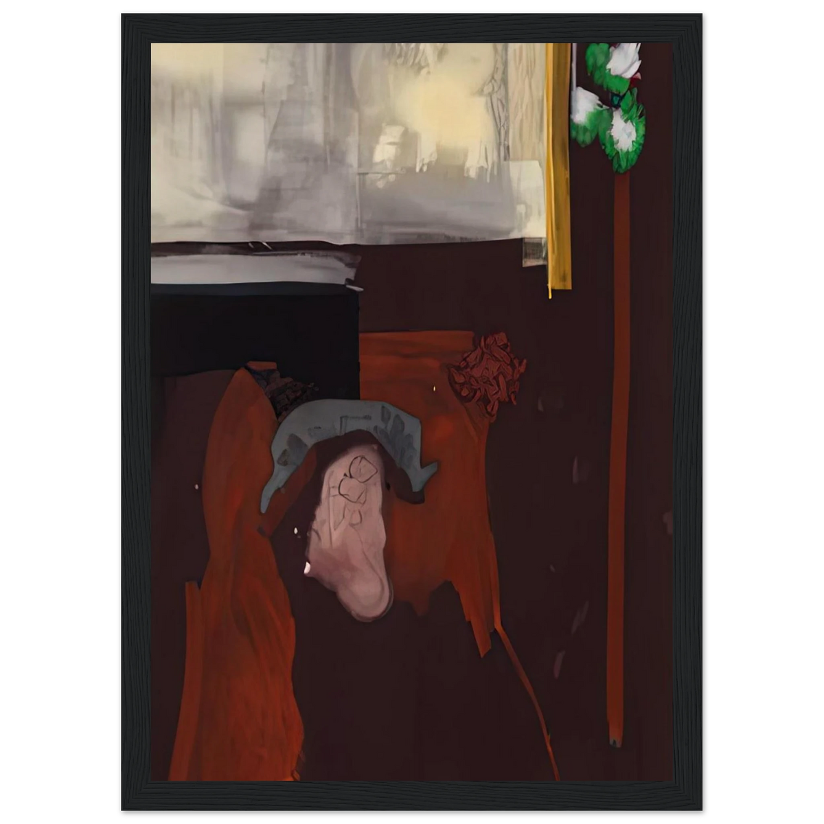 The Widow of Fantin Latour, 1988- Framed Poster | Helen Frankenthaler Framed Prints Wall Art | Frankenthaler Helen