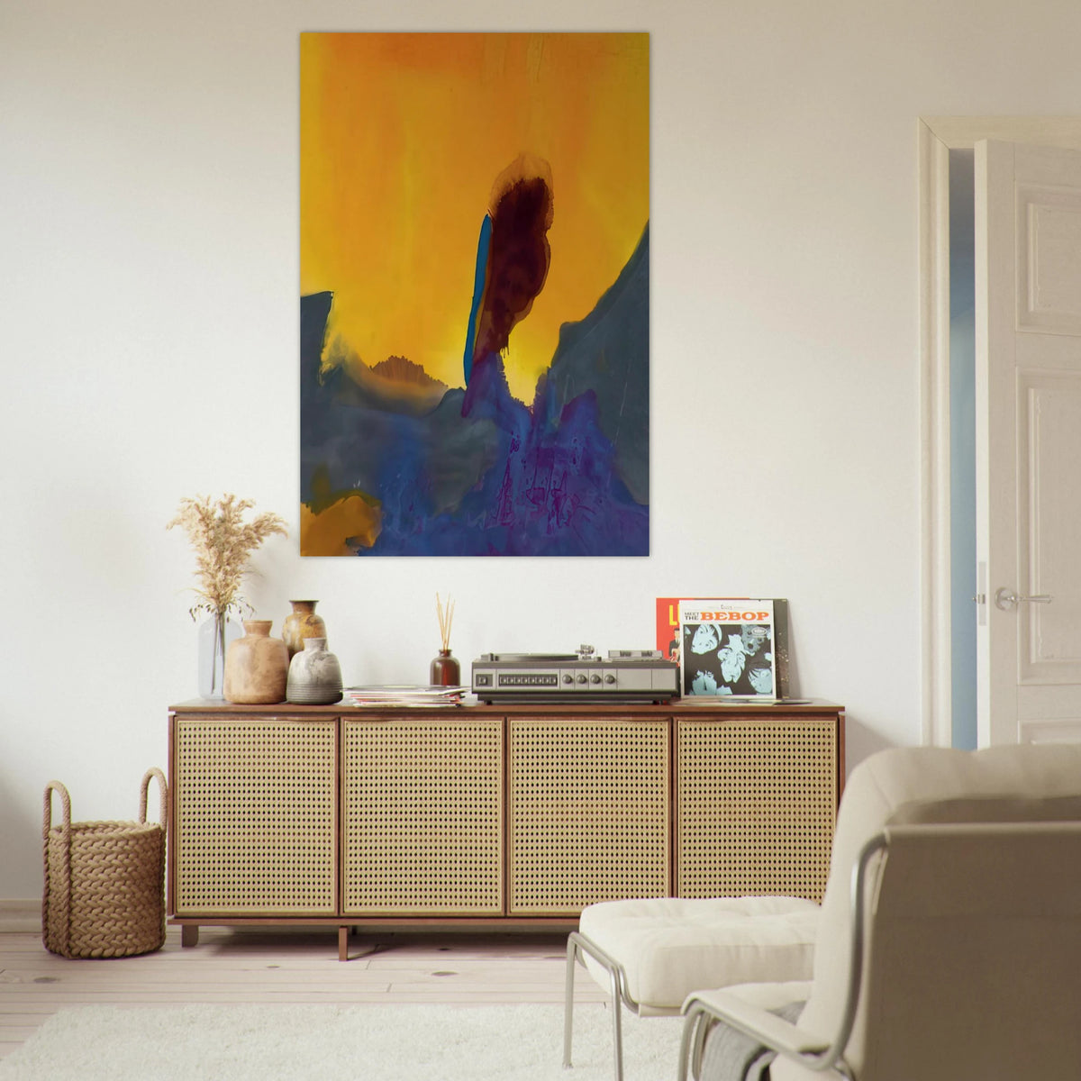 Glow II - 1968 Poster | Helen Frankenthaler Poster | Frankenthaler Helen