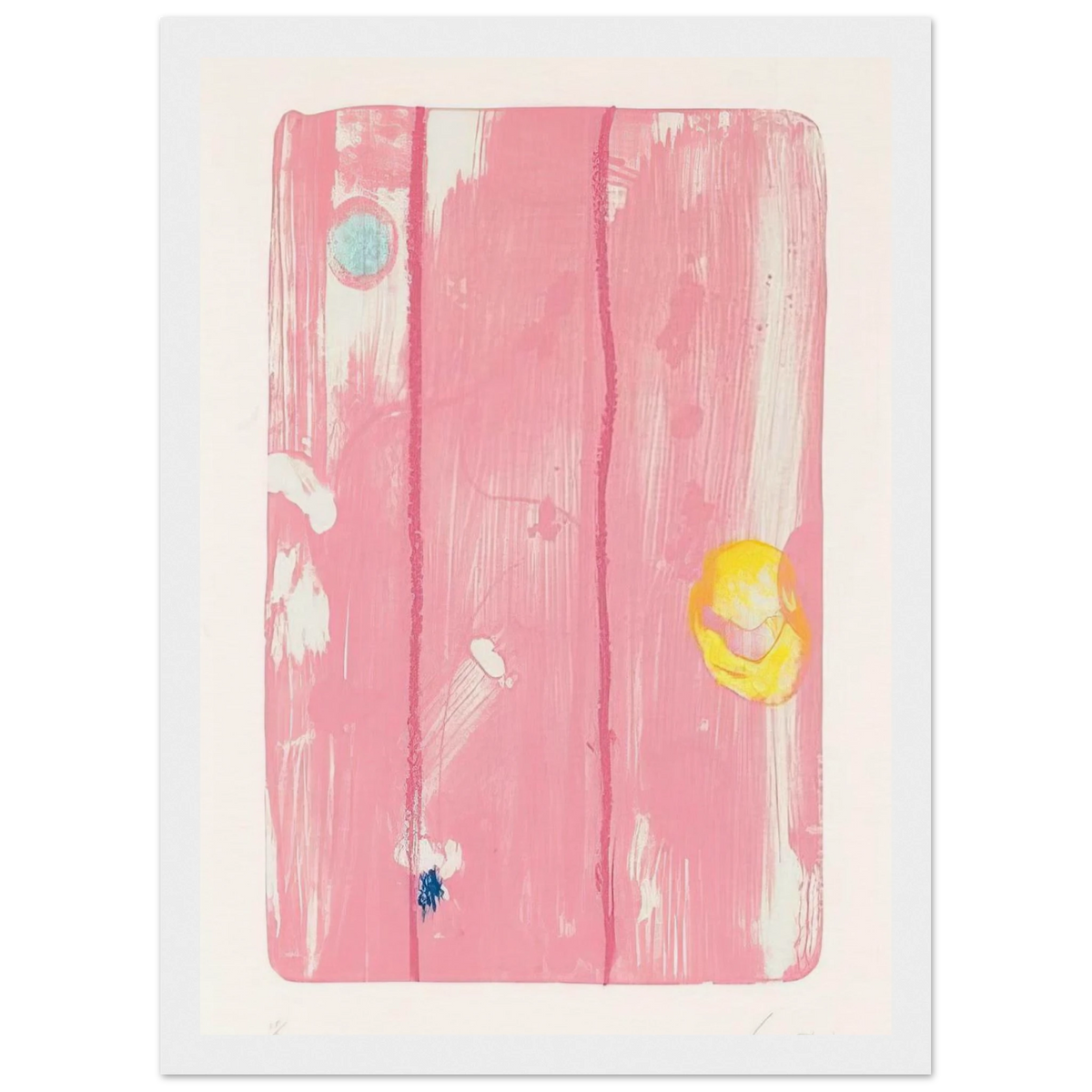 Reflections VIII - 1995 Framed Poster | Helen Frankenthaler Framed Prints Wall Art | Frankenthaler Helen