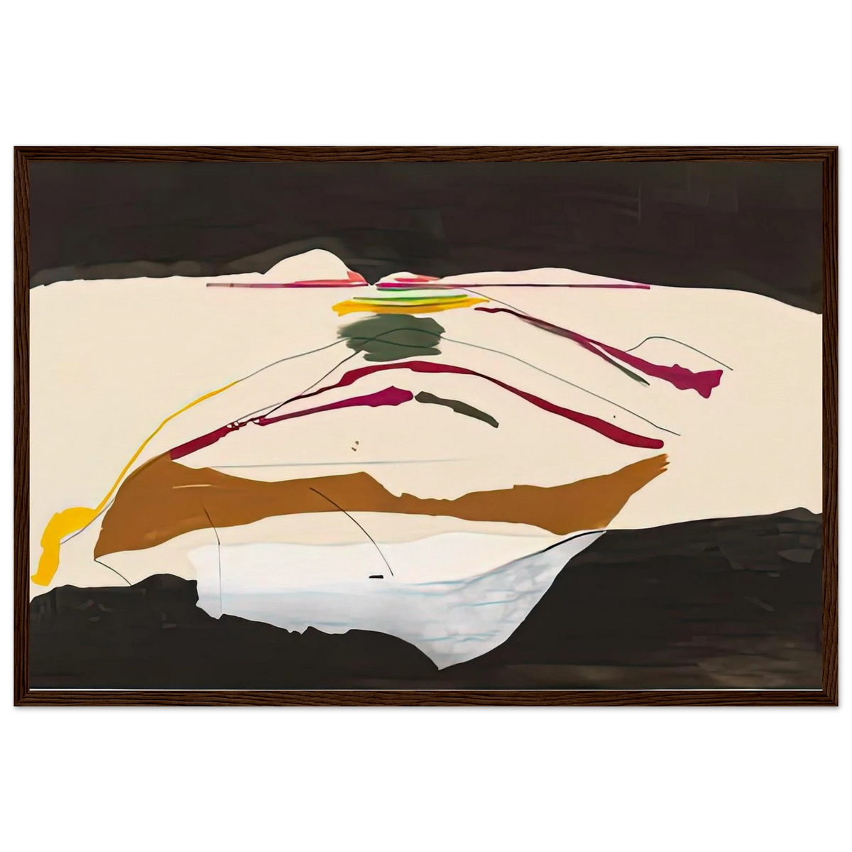 New Paths, 1973- Framed Poster | Helen Frankenthaler Framed Prints Wall Art | Frankenthaler Helen