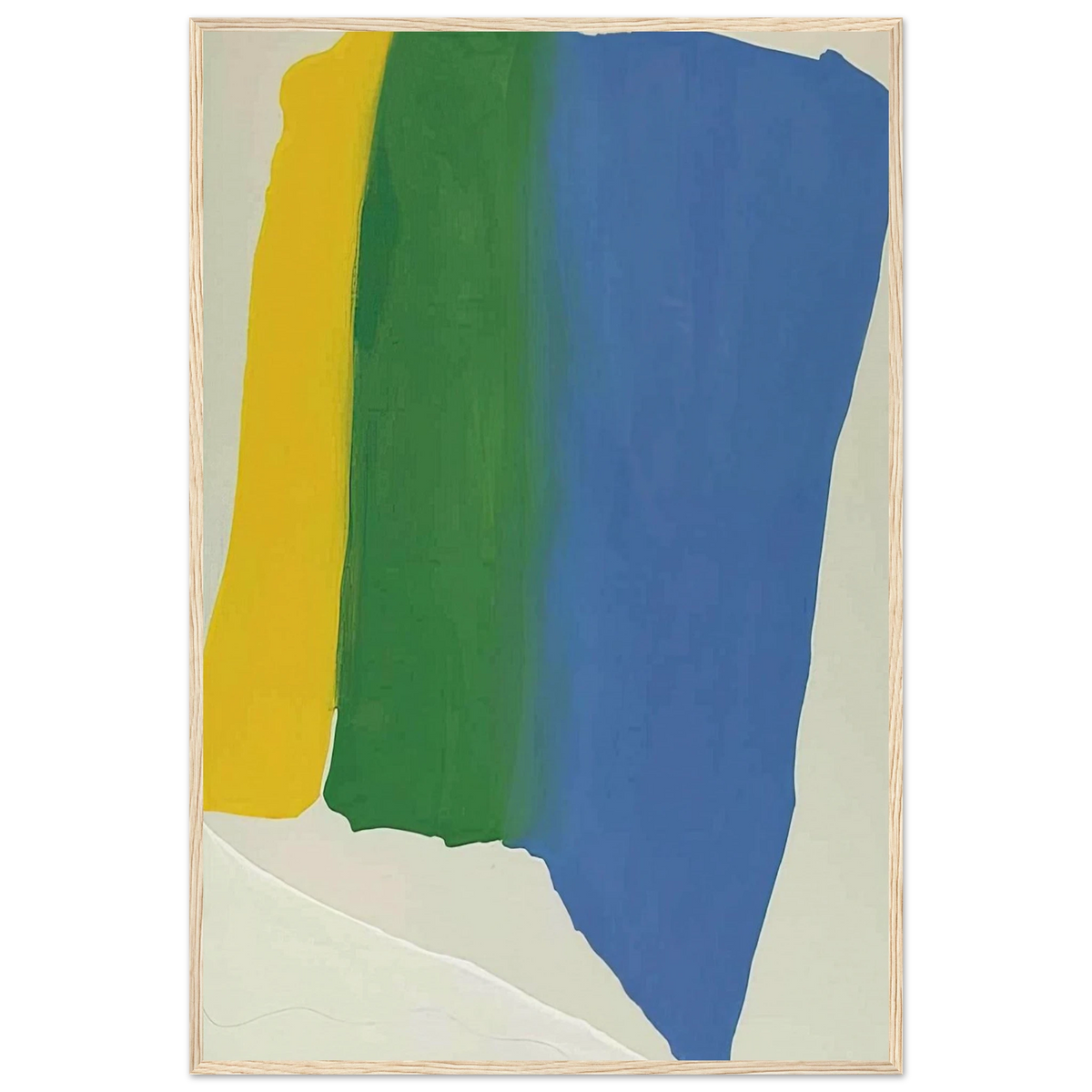 Summer Insignia - 1969 Framed Poster | Helen Frankenthaler Framed Prints Wall Art | Frankenthaler Helen