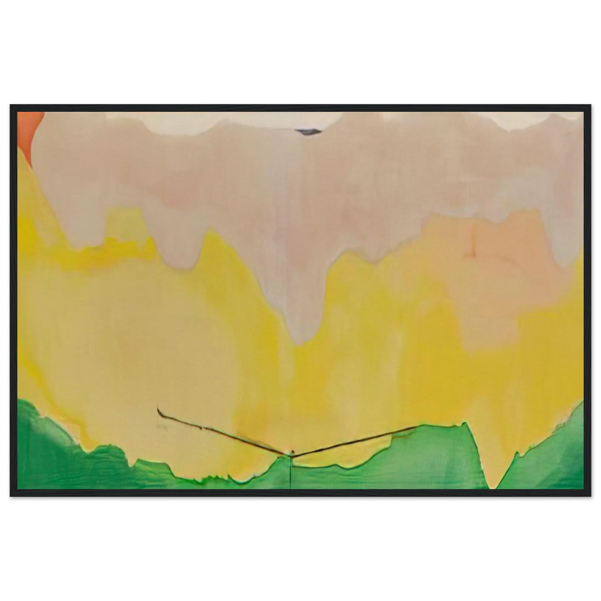 Boulevard - 1973 Framed Poster | Helen Frankenthaler Framed Prints Wall Art | Frankenthaler Helen