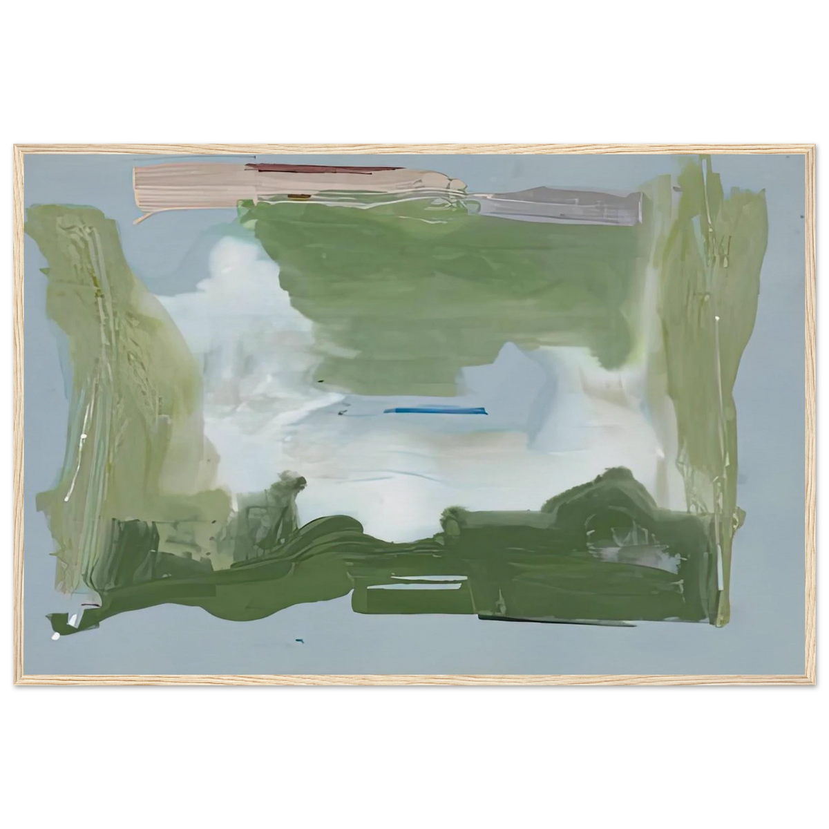 Lush Spring, 1975- Framed Poster | Helen Frankenthaler Framed Prints Wall Art | Frankenthaler Helen