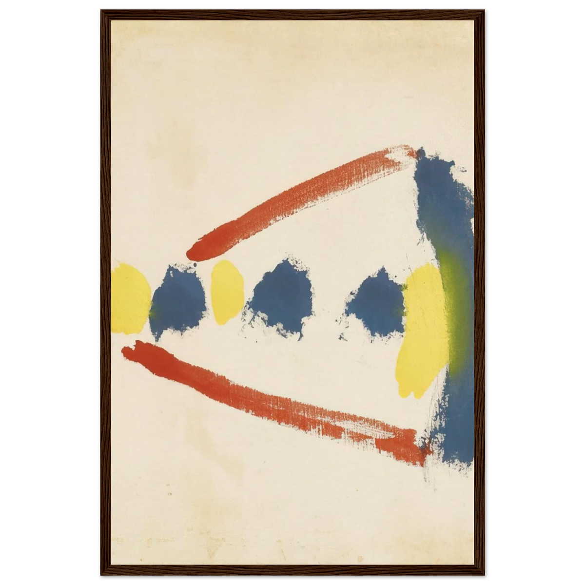 Untitled - 1965 Framed Poster | Helen Frankenthaler Framed Prints Wall Art | Frankenthaler Helen