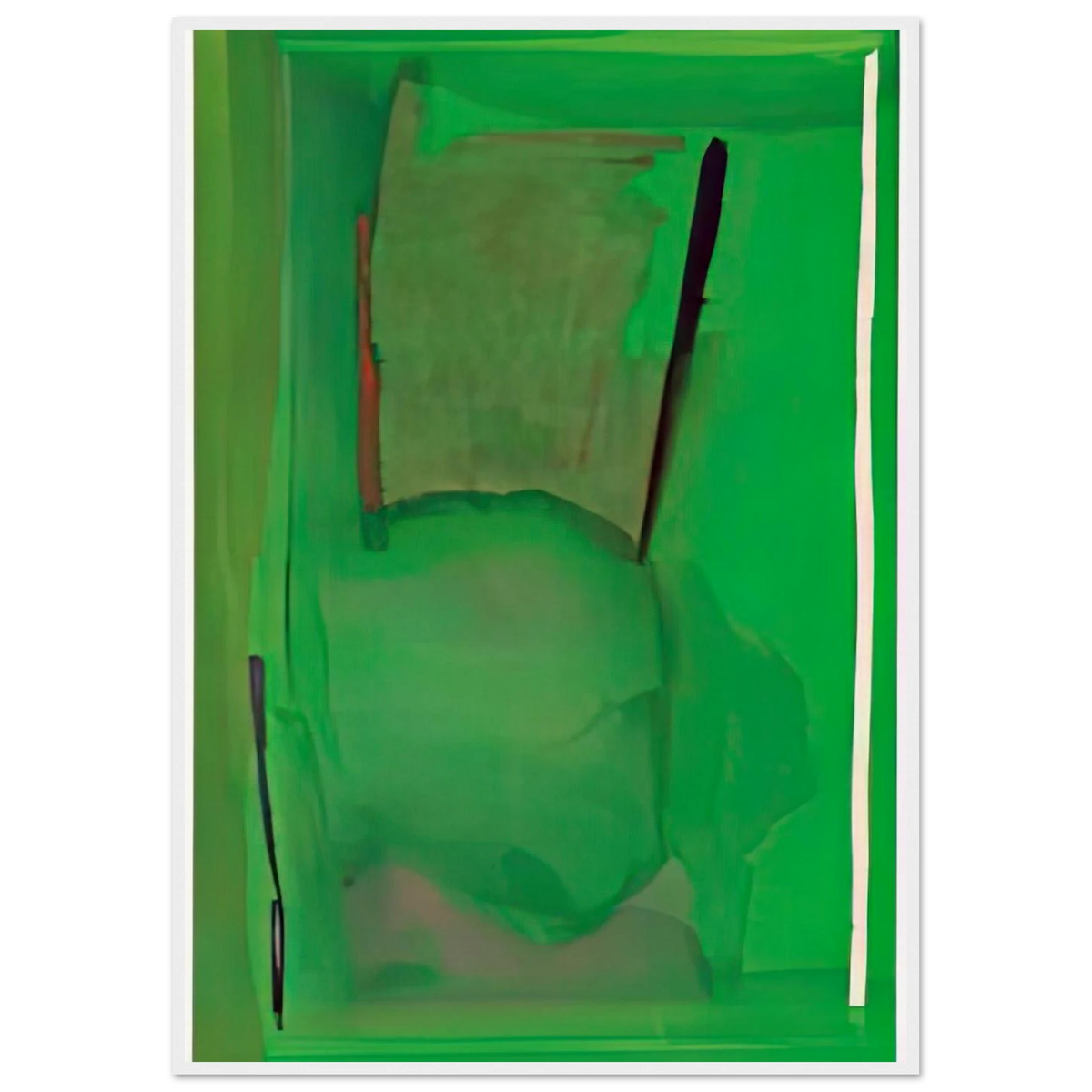 Ocean Drive West #2, 1974- Framed Poster | Helen Frankenthaler Framed Prints Wall Art | Frankenthaler Helen