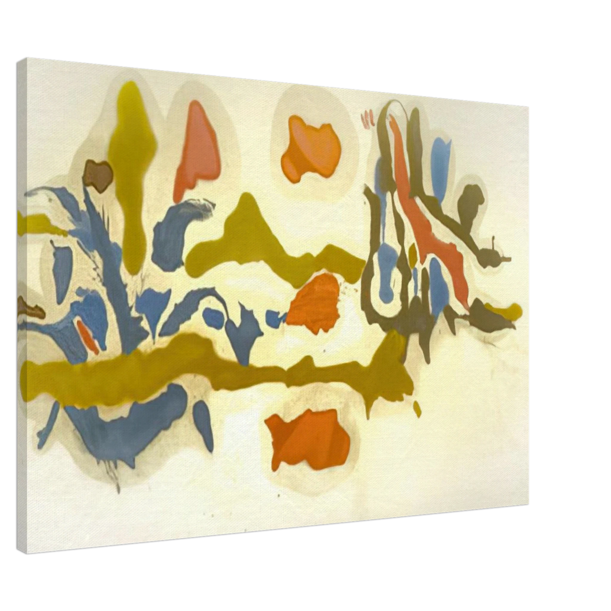 Seascape with Dunes - 1962 Canvas | Helen Frankenthaler Canvas | Frankenthaler Helen