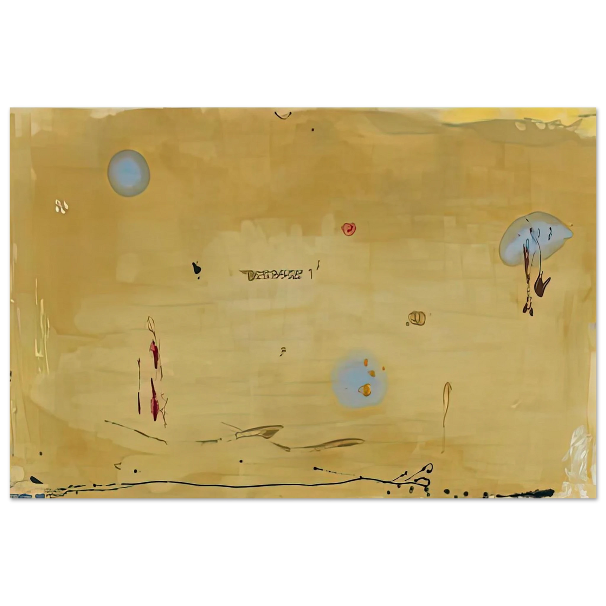 Brother Angel, 1983- Poster | Helen Frankenthaler Poster | Frankenthaler Helen
