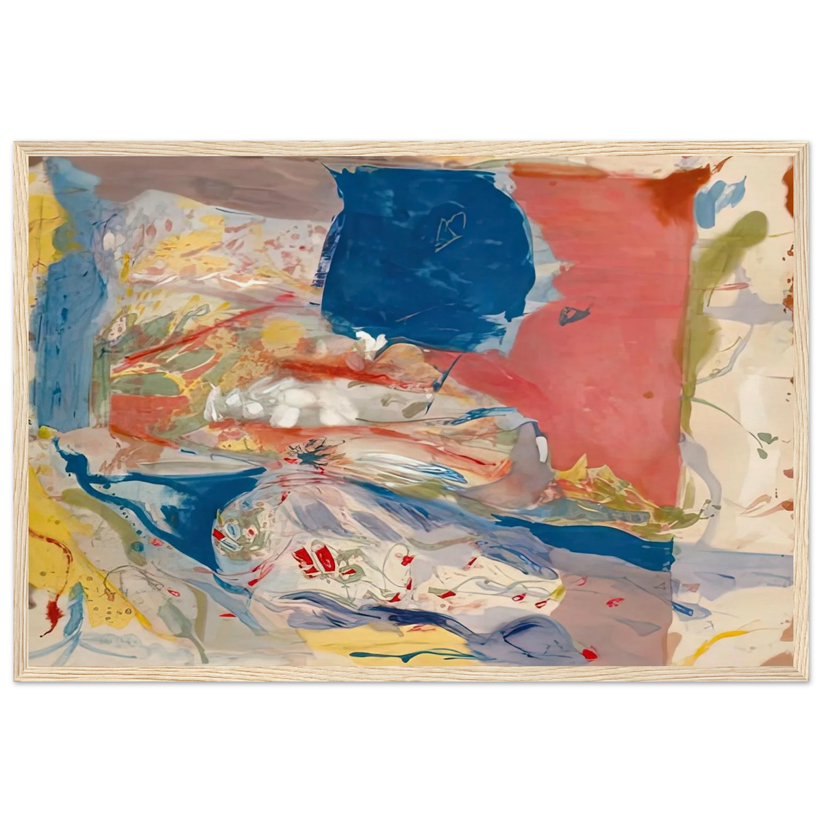 Lorelei, 1957- Framed Poster | Helen Frankenthaler Framed Prints Wall Art | Frankenthaler Helen