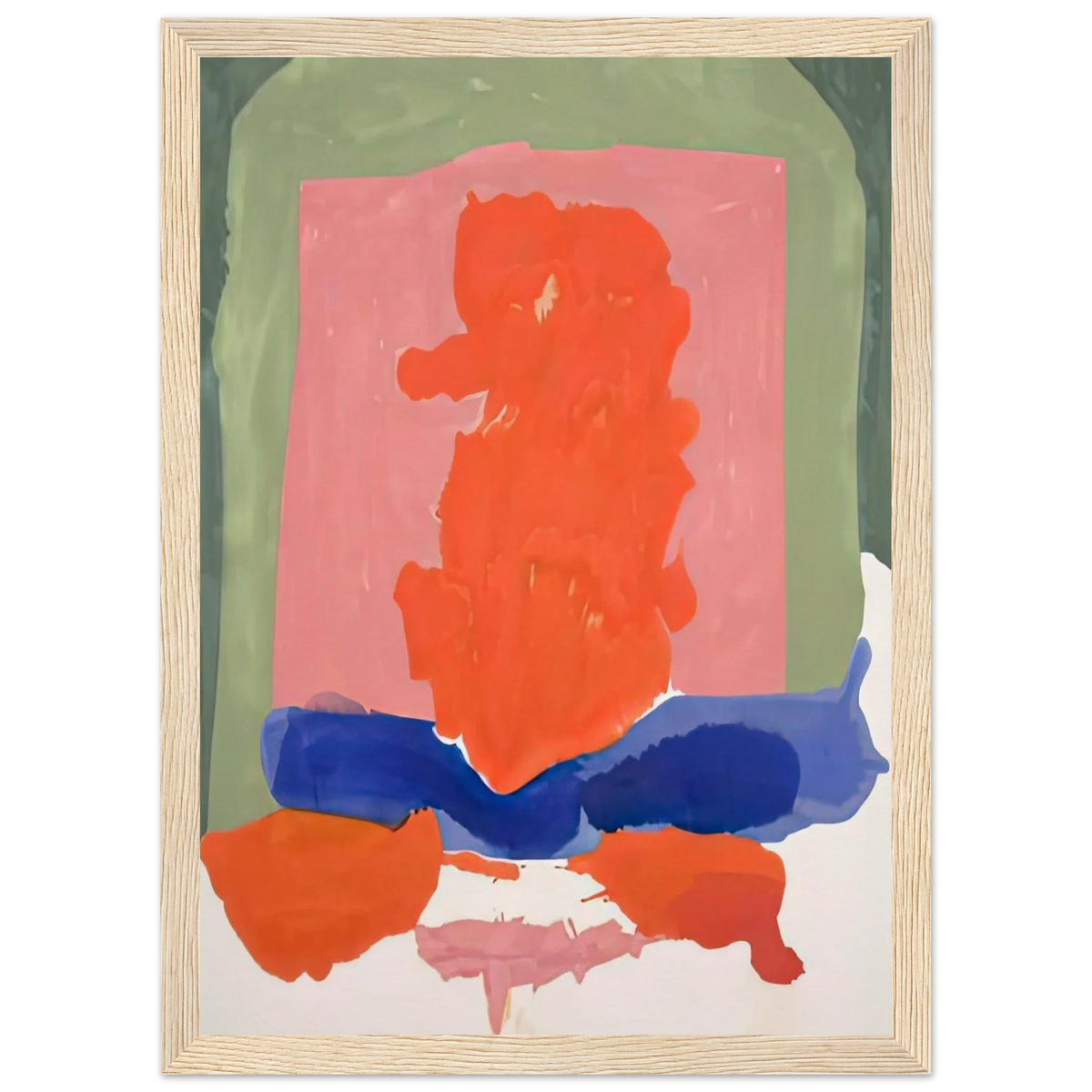 Small's Paradise, 1964- Framed Poster | Helen Frankenthaler Framed Prints Wall Art | Frankenthaler Helen