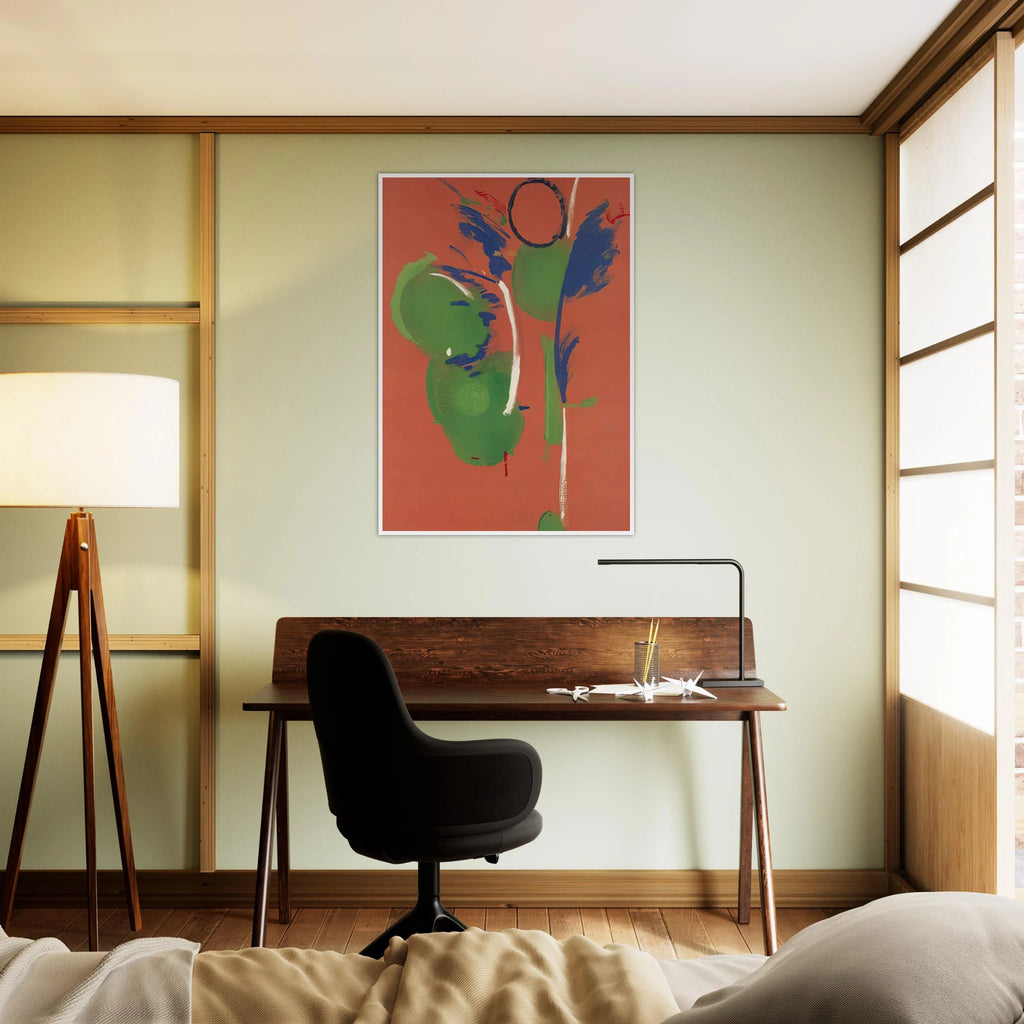 Mary, Mary - 1987 Framed Poster | Helen Frankenthaler Framed Prints Wall Art | Frankenthaler Helen