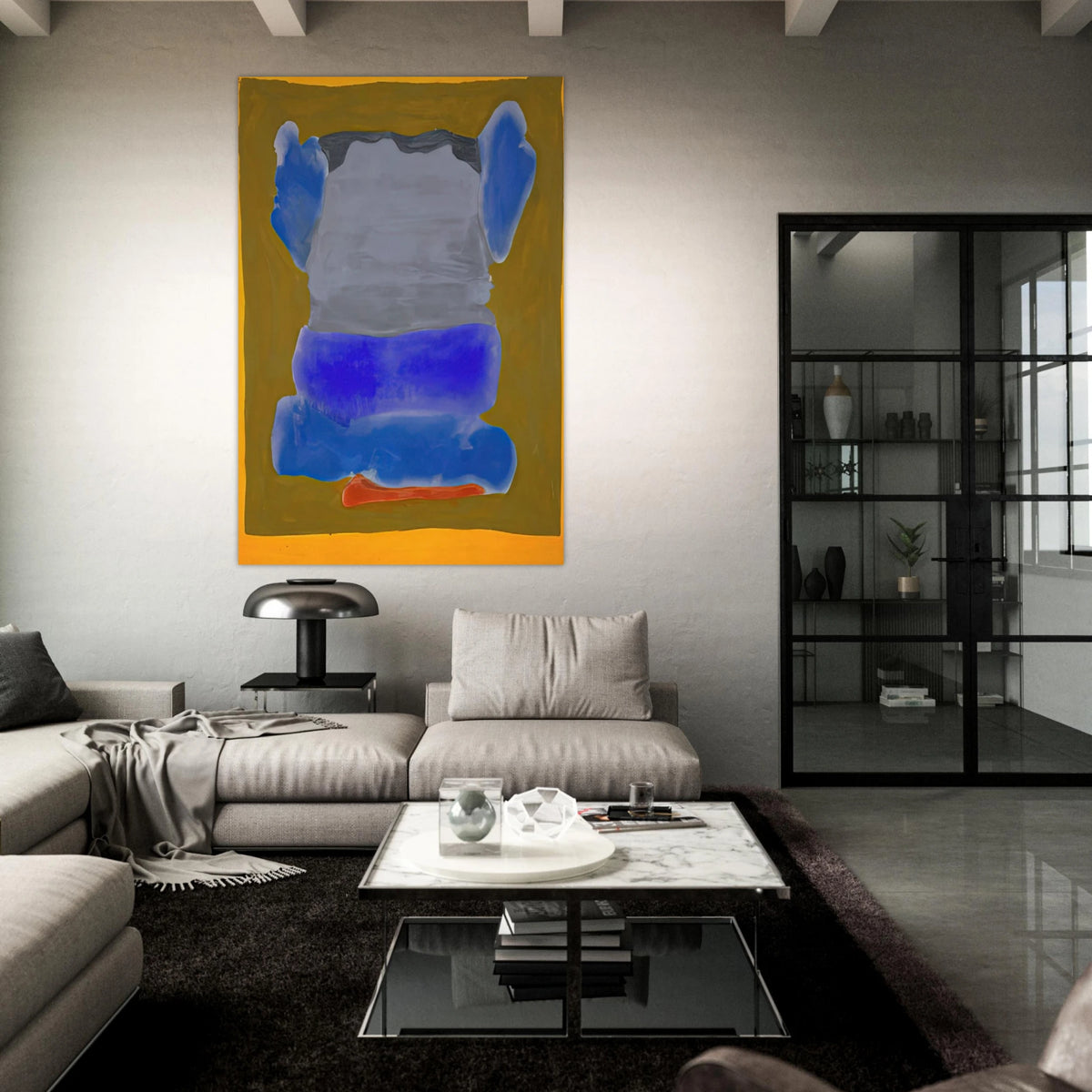 Buddha s Court - 1964 Poster | Helen Frankenthaler Poster | Frankenthaler Helen