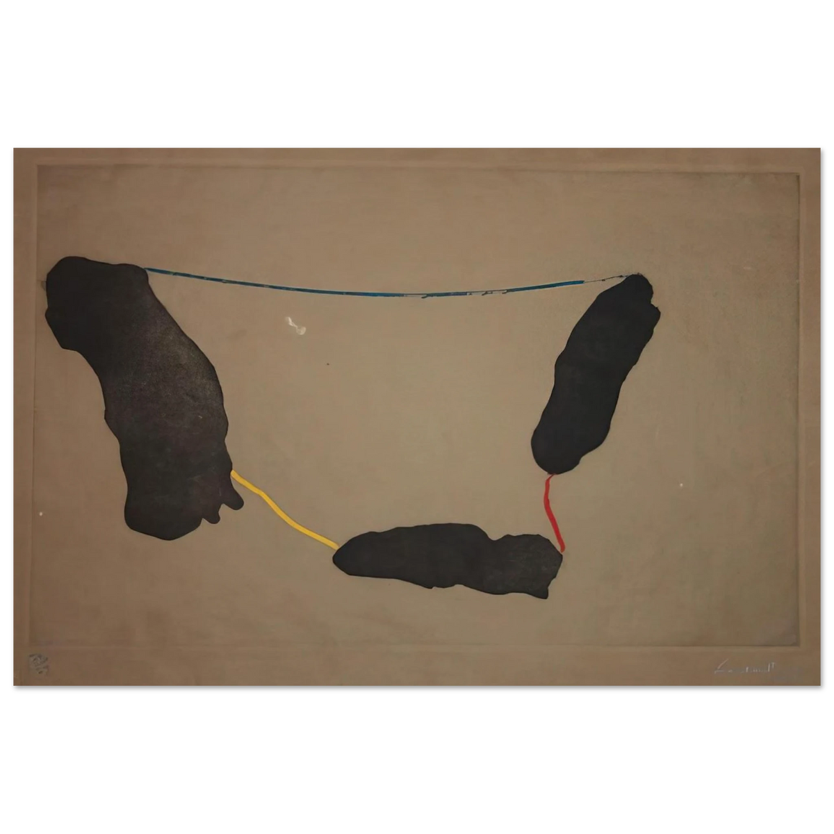 Connected By Joy - 1973 Poster | Helen Frankenthaler Poster | Frankenthaler Helen
