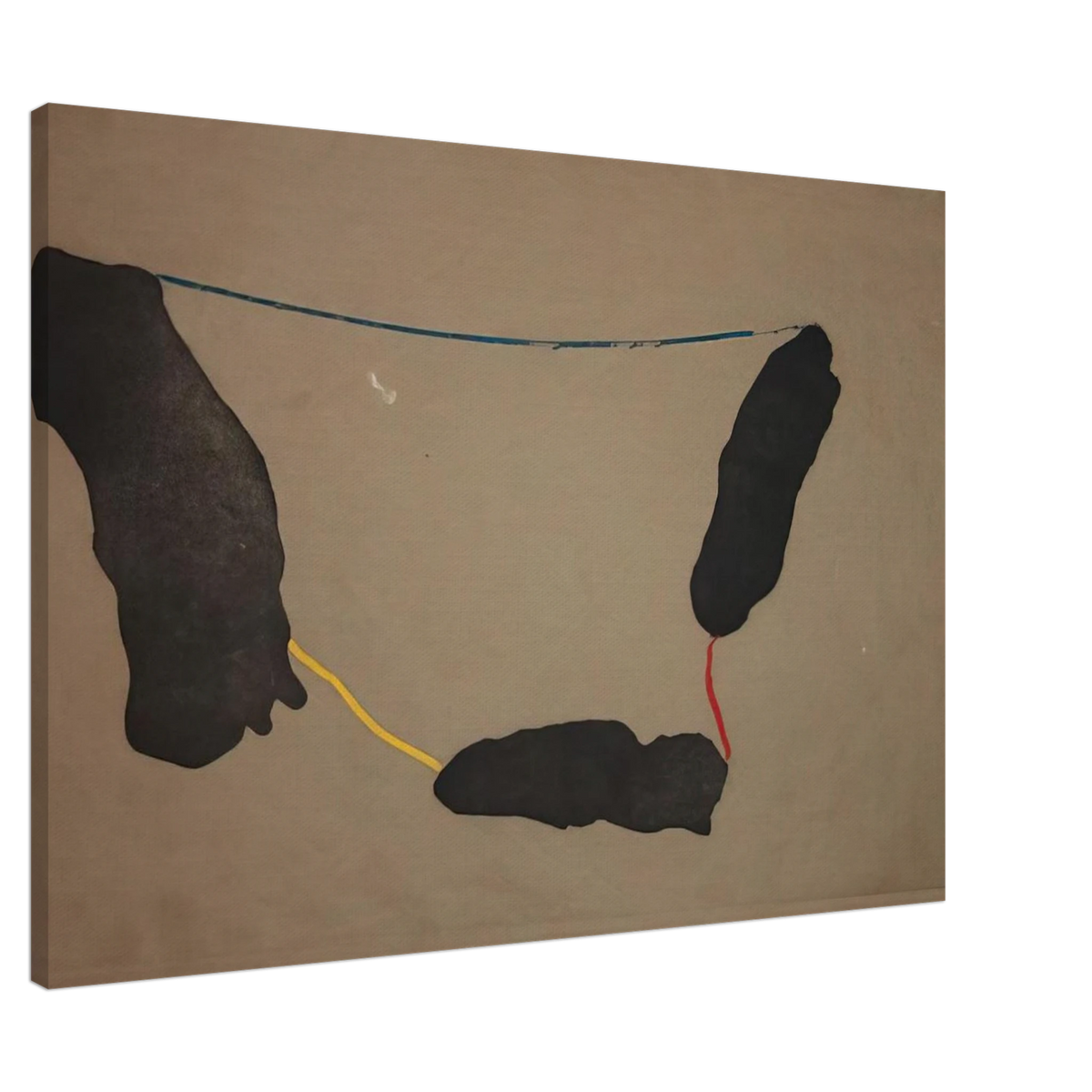 Connected By Joy - 1973 Canvas | Helen Frankenthaler Canvas | Frankenthaler Helen