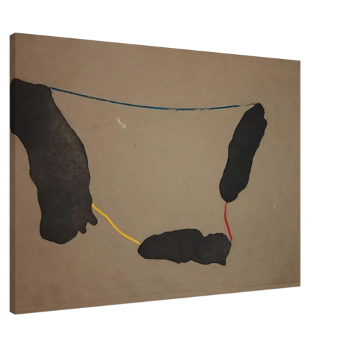 Connected By Joy - 1973 Canvas | Helen Frankenthaler Canvas | Frankenthaler Helen