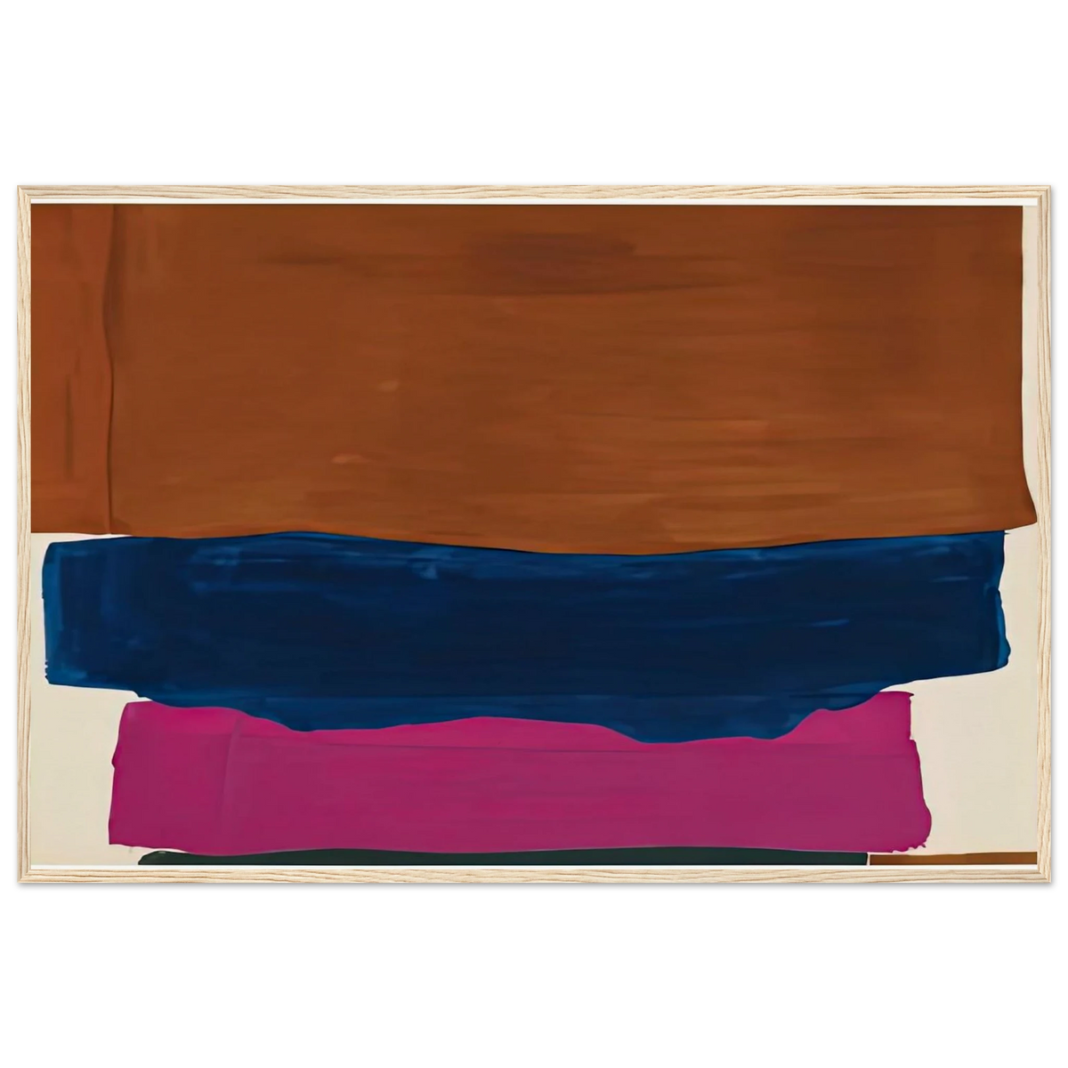 Indian Summer, 1967- Framed Poster | Helen Frankenthaler Framed Prints Wall Art | Frankenthaler Helen