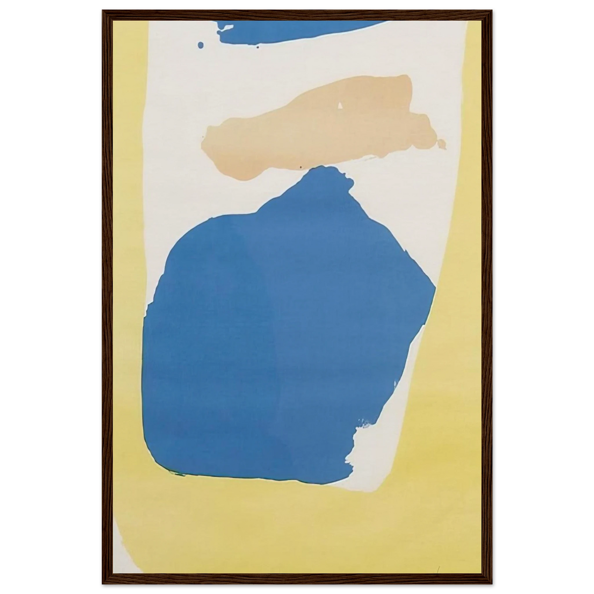 Frankenthaler Preview - 1965 Framed Poster | Helen Frankenthaler Framed Prints Wall Art | Frankenthaler Helen