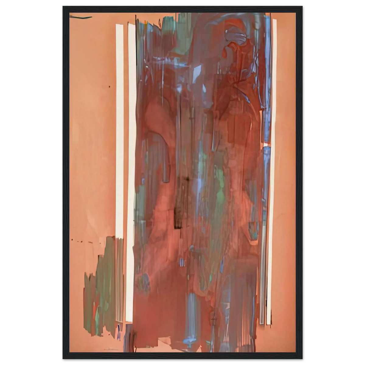 Plexus, 1976- Framed Poster | Helen Frankenthaler Framed Prints Wall Art | Frankenthaler Helen
