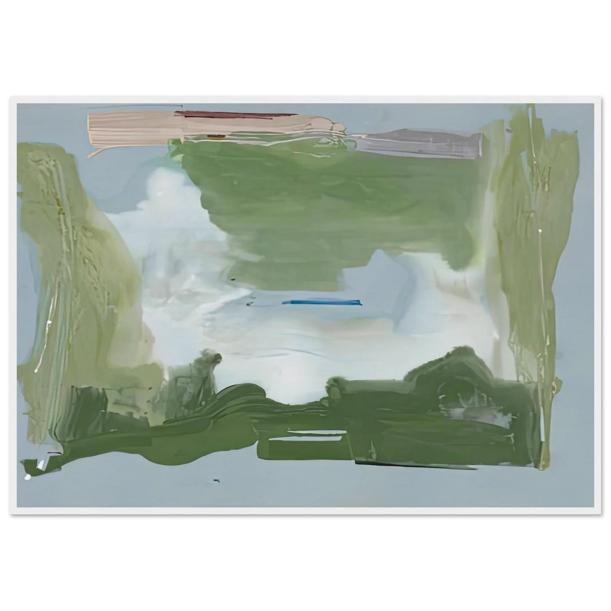Lush Spring, 1975- Framed Poster | Helen Frankenthaler Framed Prints Wall Art | Frankenthaler Helen