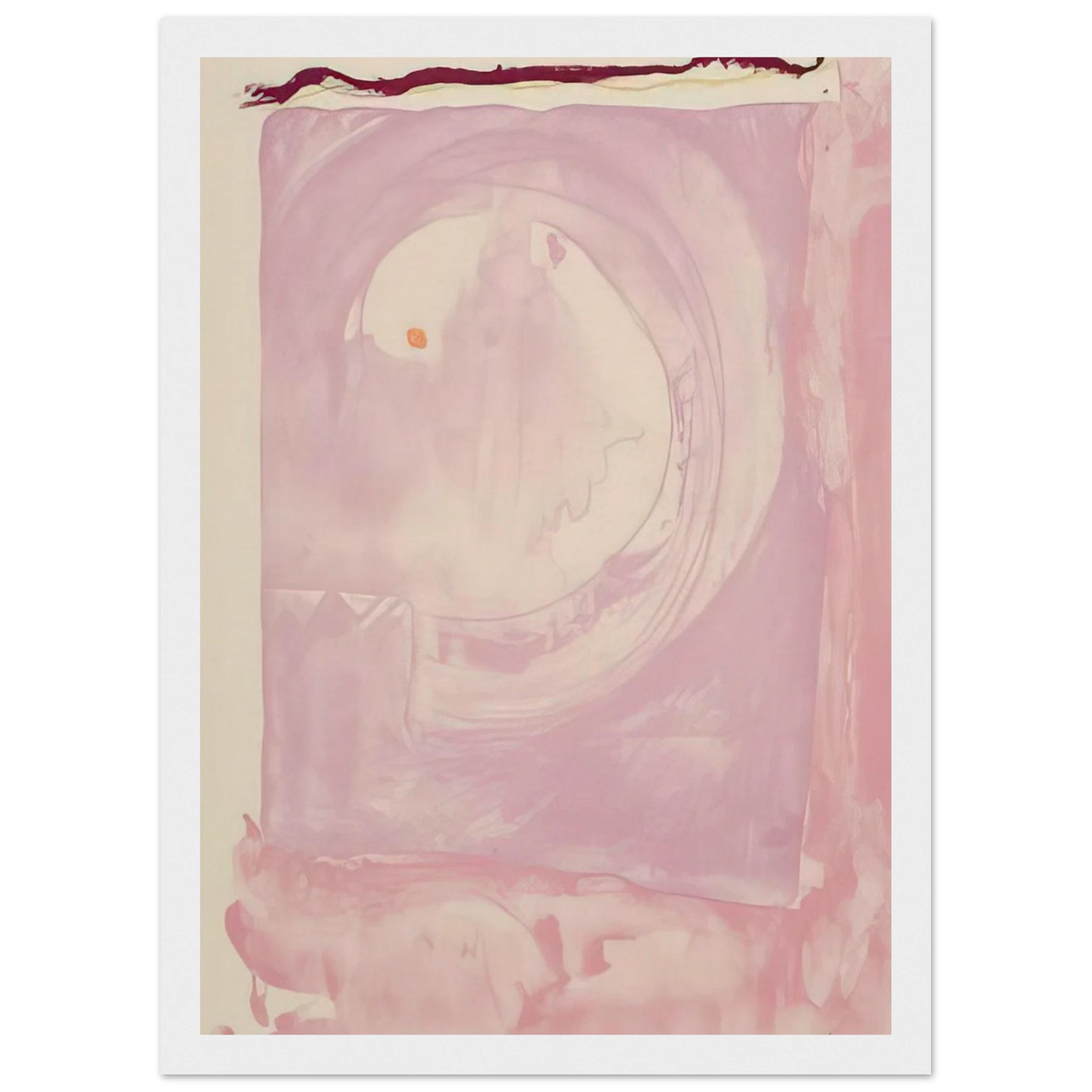 Reflections IX - 1995 Framed Poster | Helen Frankenthaler Framed Prints Wall Art | Frankenthaler Helen