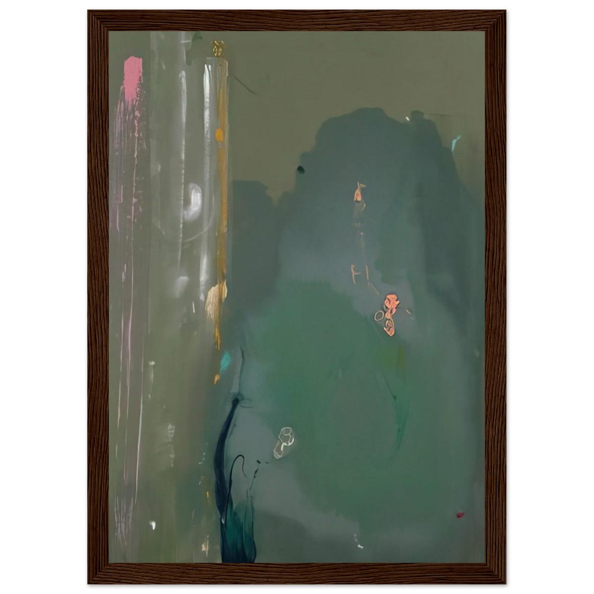 Côte d Argent - 1980 Framed Poster | Helen Frankenthaler Framed Prints Wall Art | Frankenthaler Helen