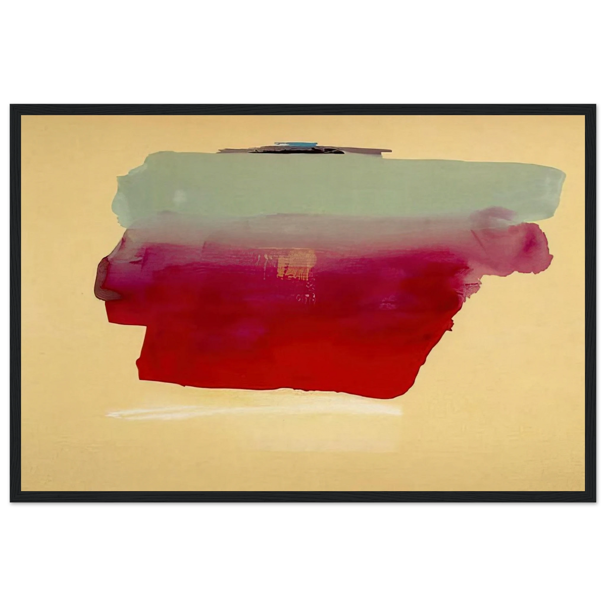 Robinson s Wrap - 1974 Framed Poster | Helen Frankenthaler Framed Prints Wall Art | Frankenthaler Helen