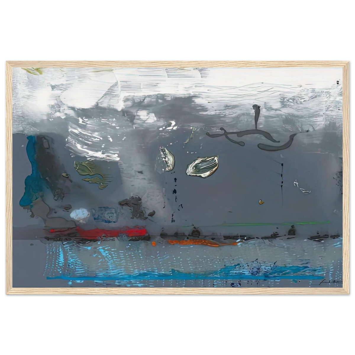 Vespers, 1992- Framed Poster | Helen Frankenthaler Framed Prints Wall Art | Frankenthaler Helen
