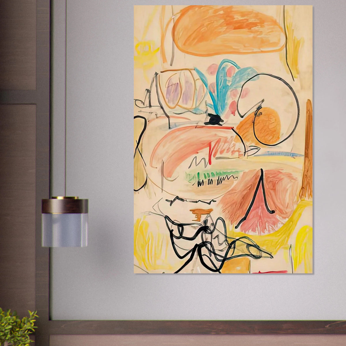 Window Shade No. 1, 1952- Poster | Helen Frankenthaler Poster | Frankenthaler Helen