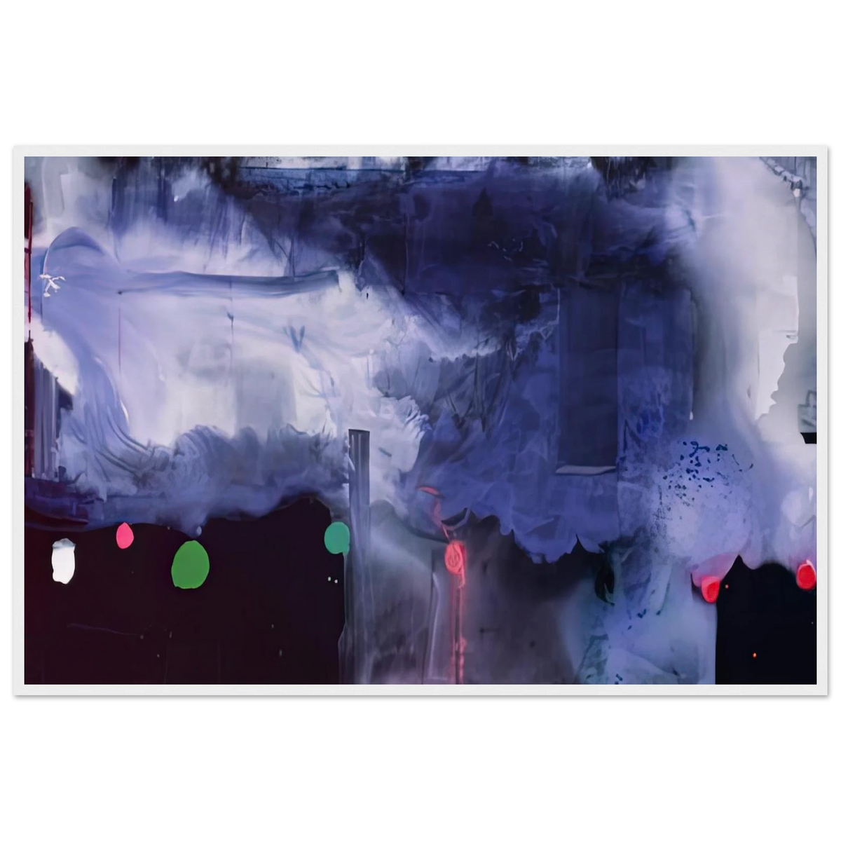 Star Gazing, 1989- Framed Poster | Helen Frankenthaler Framed Prints Wall Art | Frankenthaler Helen