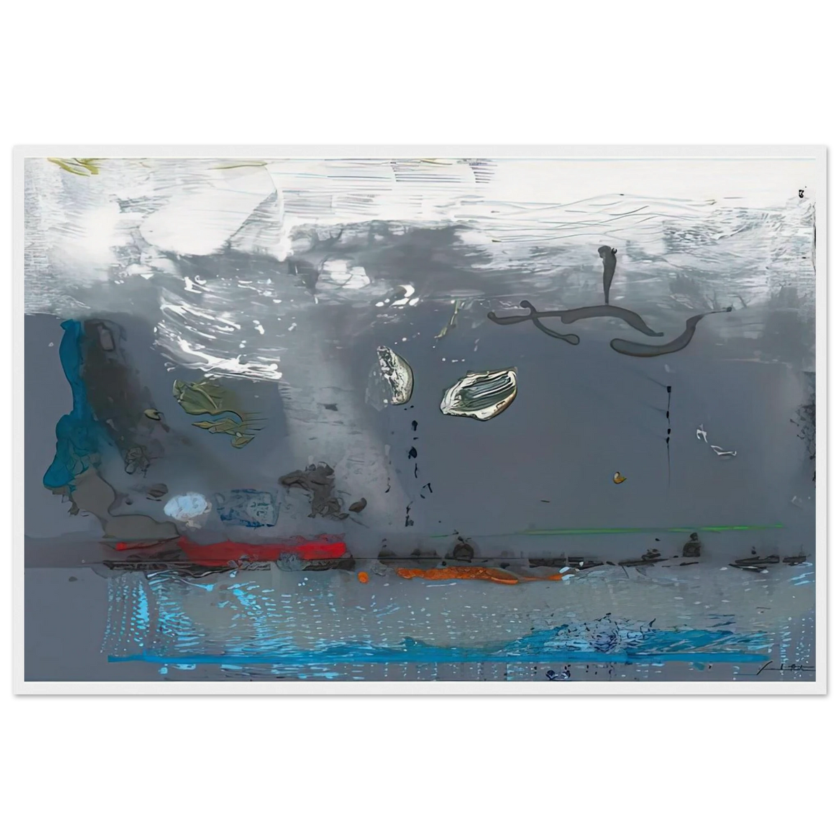Vespers, 1992- Framed Poster | Helen Frankenthaler Framed Prints Wall Art | Frankenthaler Helen