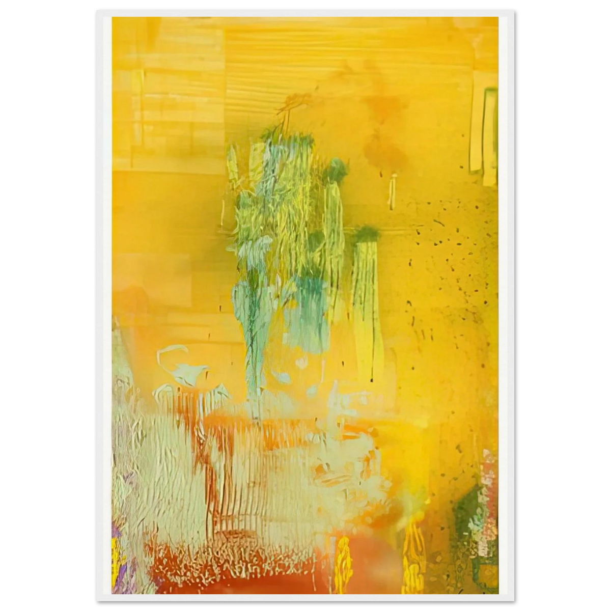 Aspens, 1991- Framed Poster | Helen Frankenthaler Framed Prints Wall Art | Frankenthaler Helen