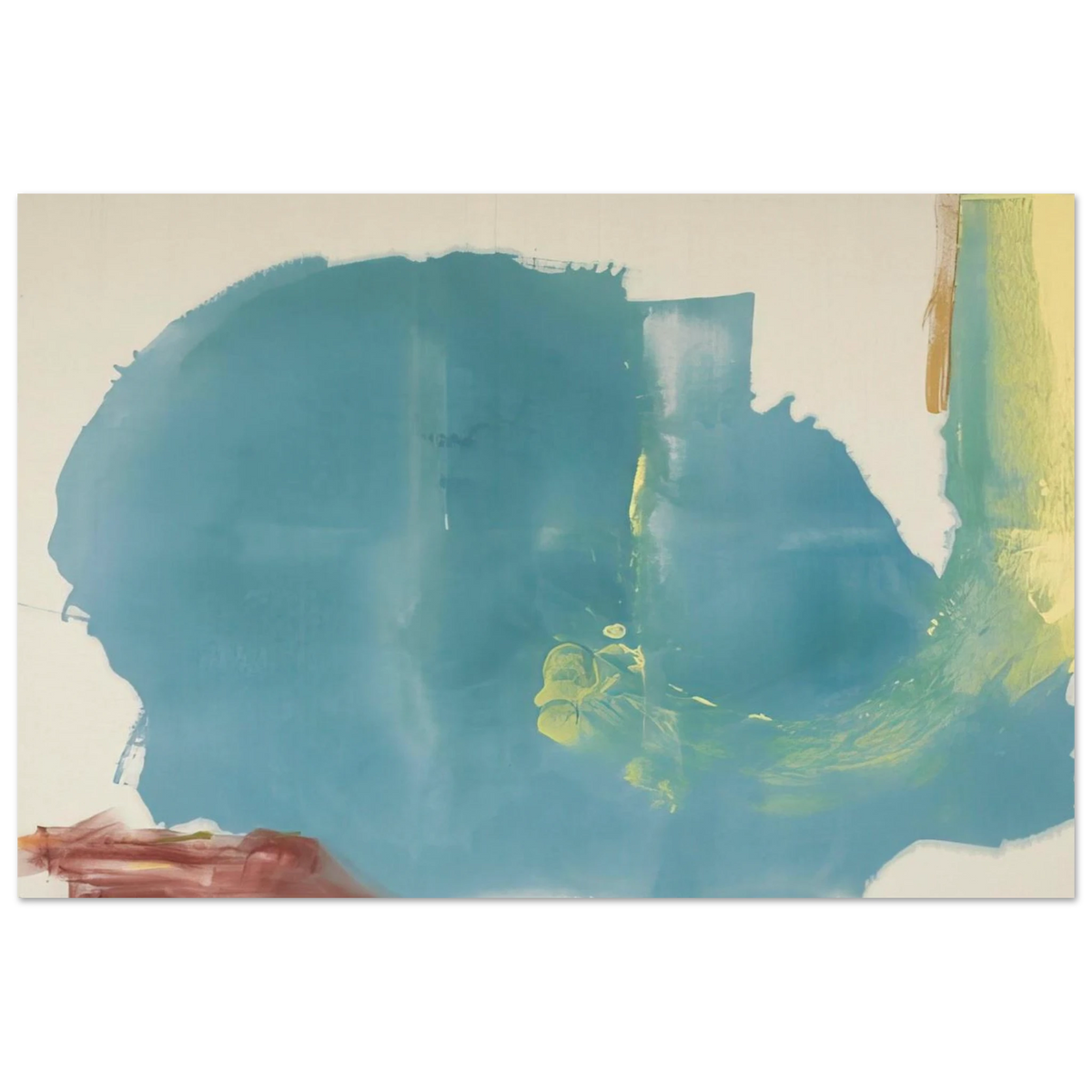 Where Necessary - 1977 Poster | Helen Frankenthaler Poster | Frankenthaler Helen
