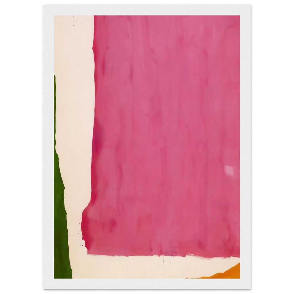 Mauve District - 1966 Framed Poster | Helen Frankenthaler Framed Prints Wall Art | Frankenthaler Helen