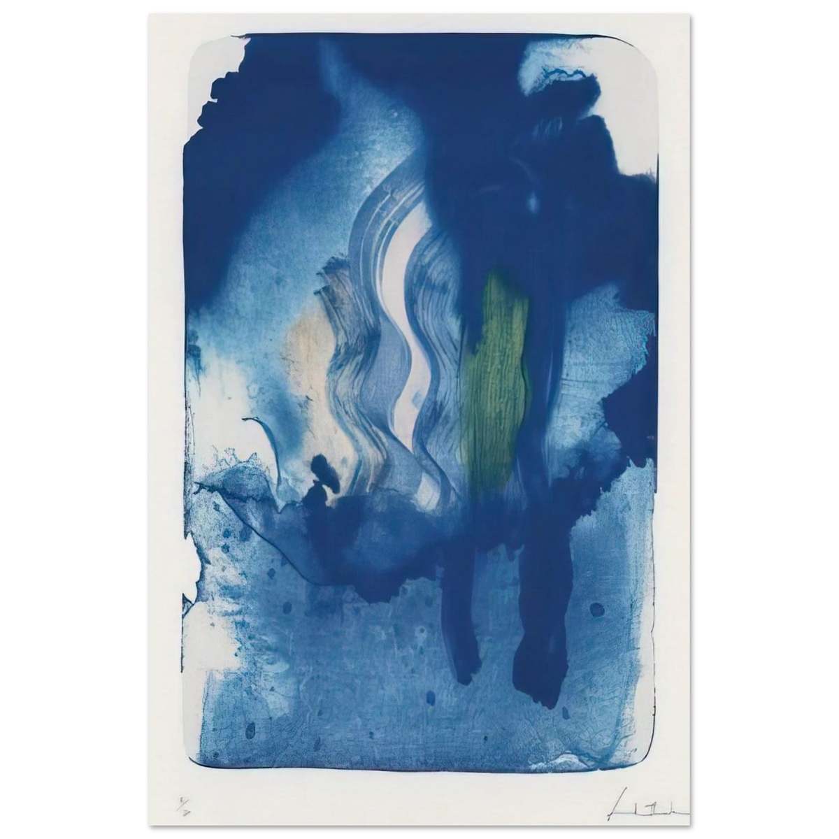 Reflections V - 1995 Poster | Helen Frankenthaler Poster | Frankenthaler Helen