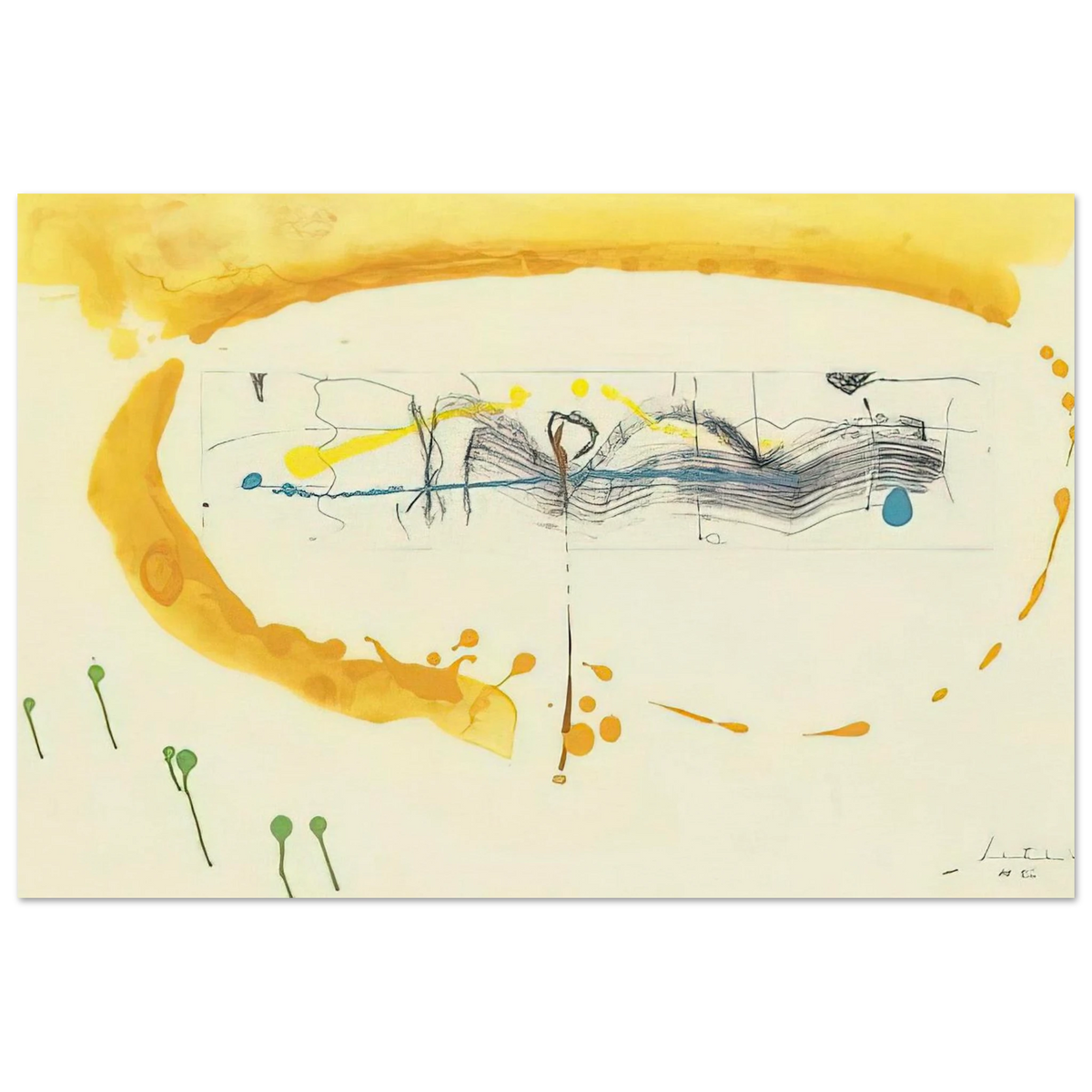 Making Music - 2000 Poster | Helen Frankenthaler Poster | Frankenthaler Helen