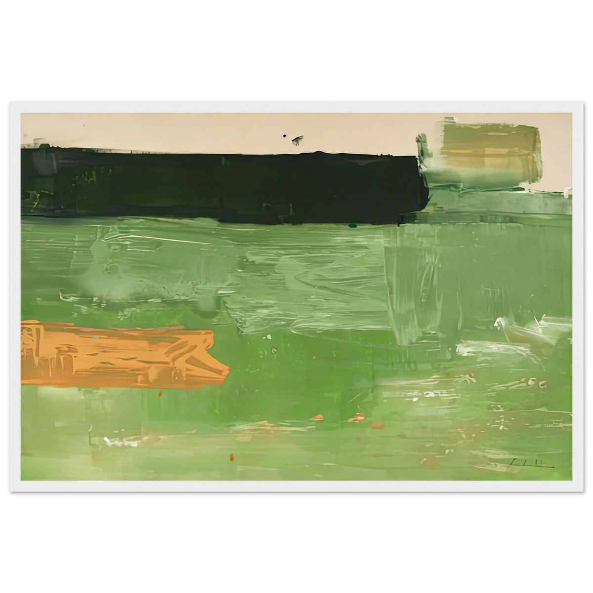 Mediterranean, 1981- Framed Poster | Helen Frankenthaler Framed Prints Wall Art | Frankenthaler Helen