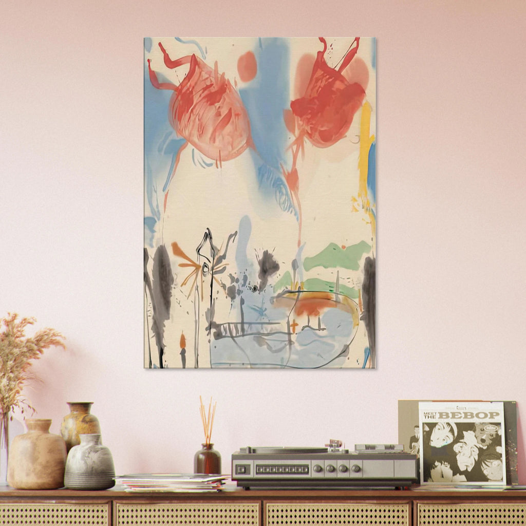 Round Trip, 1957- Canvas | Helen Frankenthaler Canvas | Frankenthaler Helen