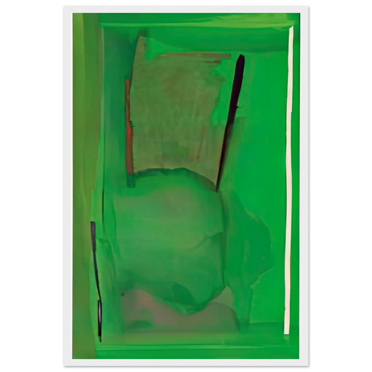 Ocean Drive West #2, 1974- Framed Poster | Helen Frankenthaler Framed Prints Wall Art | Frankenthaler Helen