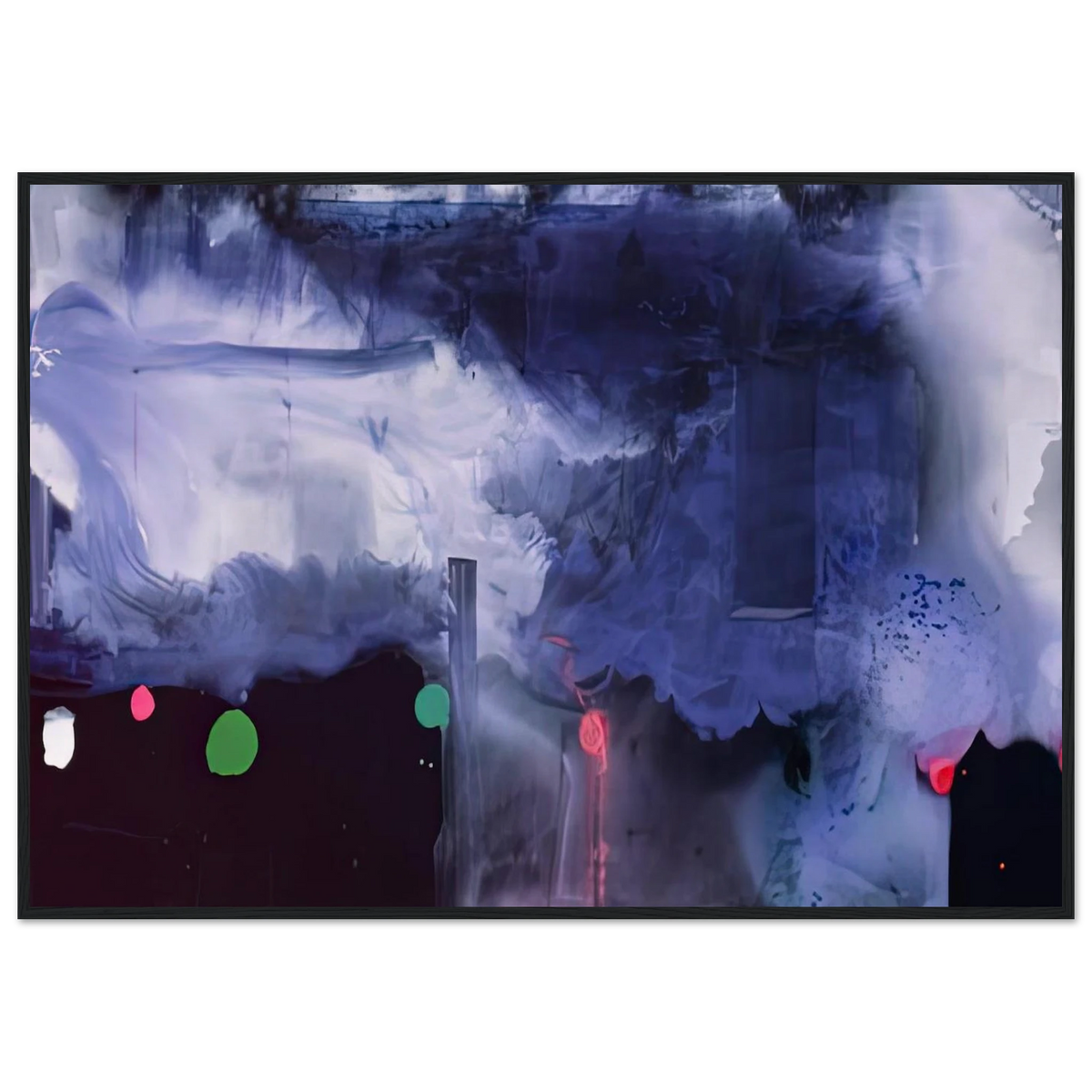 Star Gazing, 1989- Framed Poster | Helen Frankenthaler Framed Prints Wall Art | Frankenthaler Helen